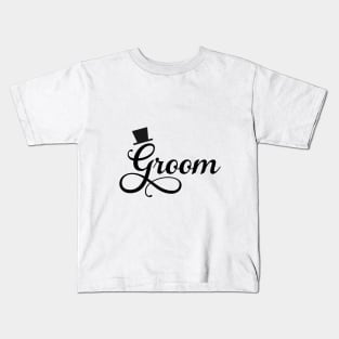 Groom t-shirt Kids T-Shirt